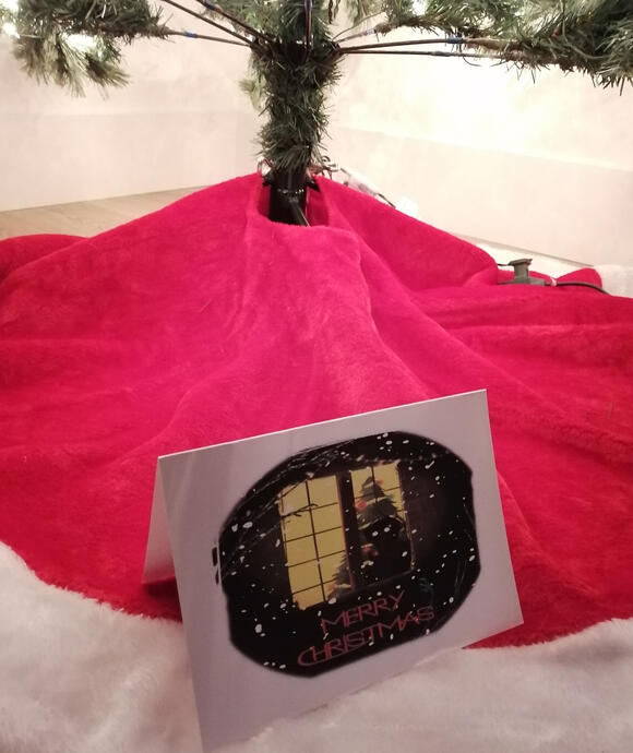 Card Option A: Snowy Shadow (Card View)