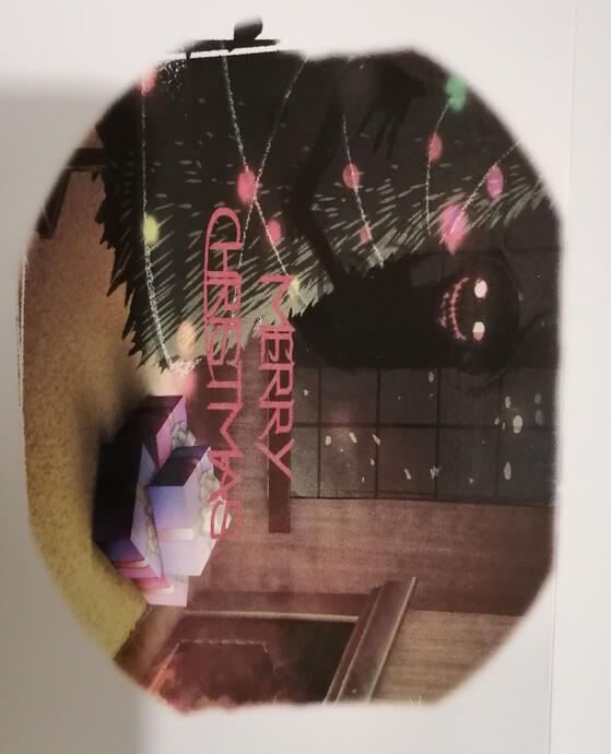 Card Option B: Cozy Shadow (Front)